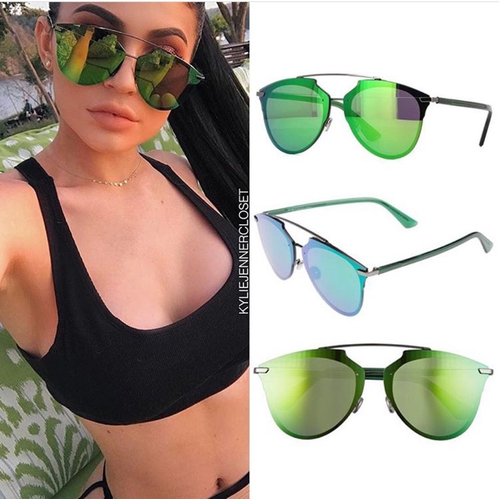Dior 63mm Reflected Prism Oversized Sunglasses